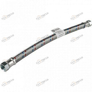 Гибкая подводка для воды ВР 3/4 х ВР 3/4 STOUT - 500 мм SHF0305182020