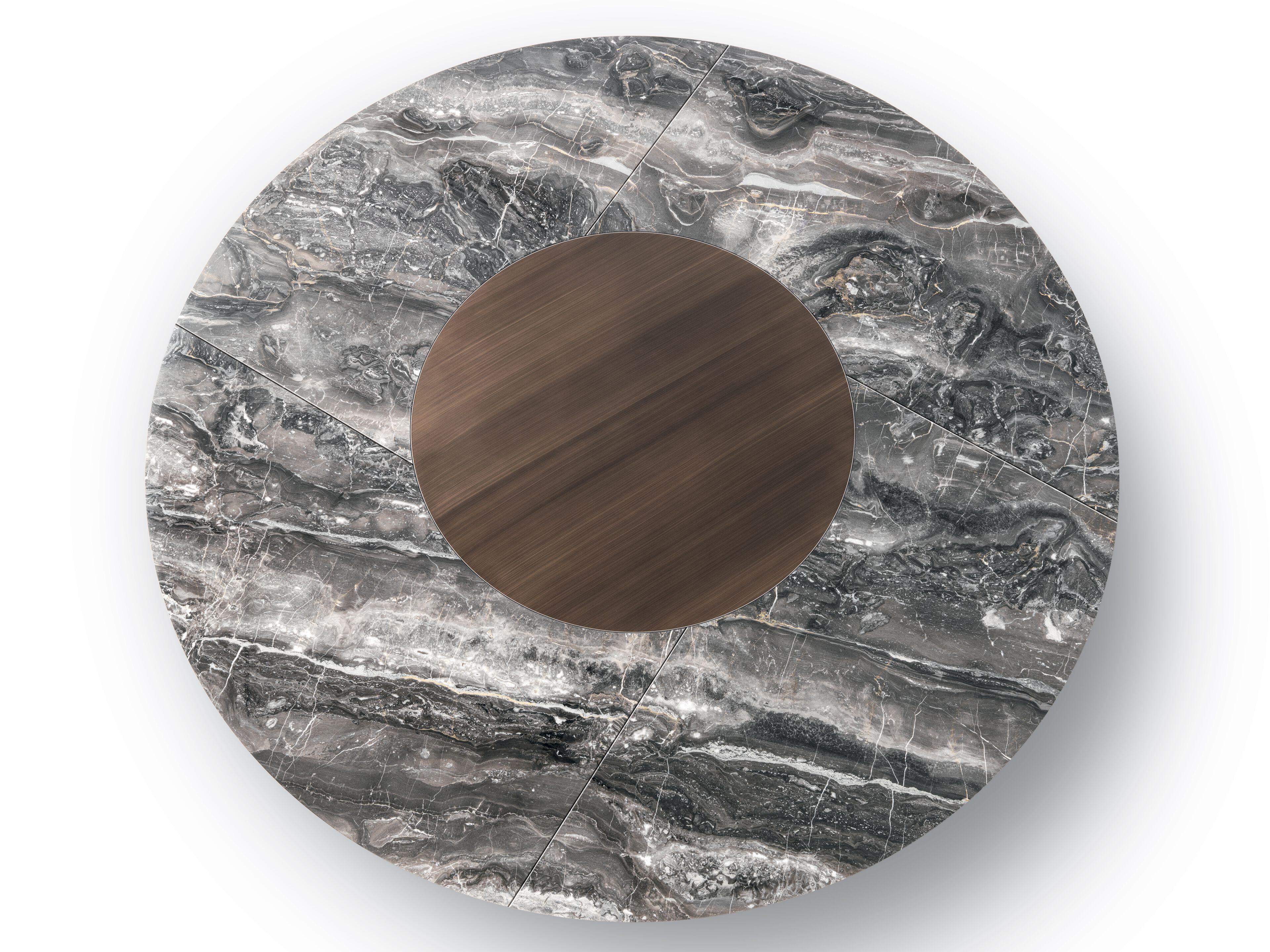 Круглый мраморный стол с Lazy Susan MisuraEmme ALA NEW ARCH-00120208 - Вид №2