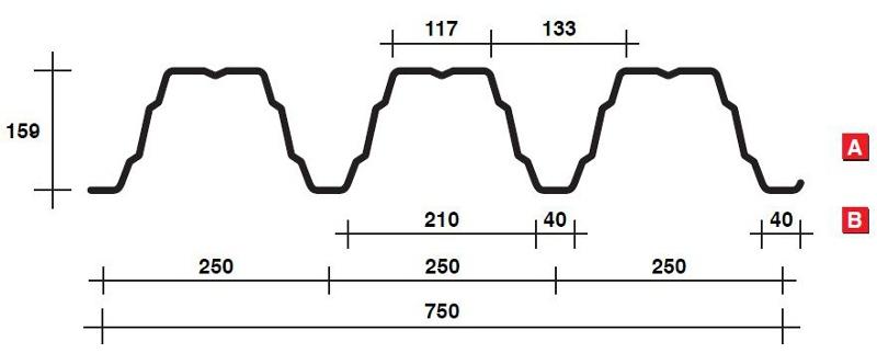 UNIMETAL Профнастил для кровли Genus sun-id-1372556 - Вид №1