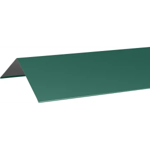 Конёк плоский 60x230 мм 2 м 0.4 мм RAL 6005 зелёный 12232060 STLM-2189550