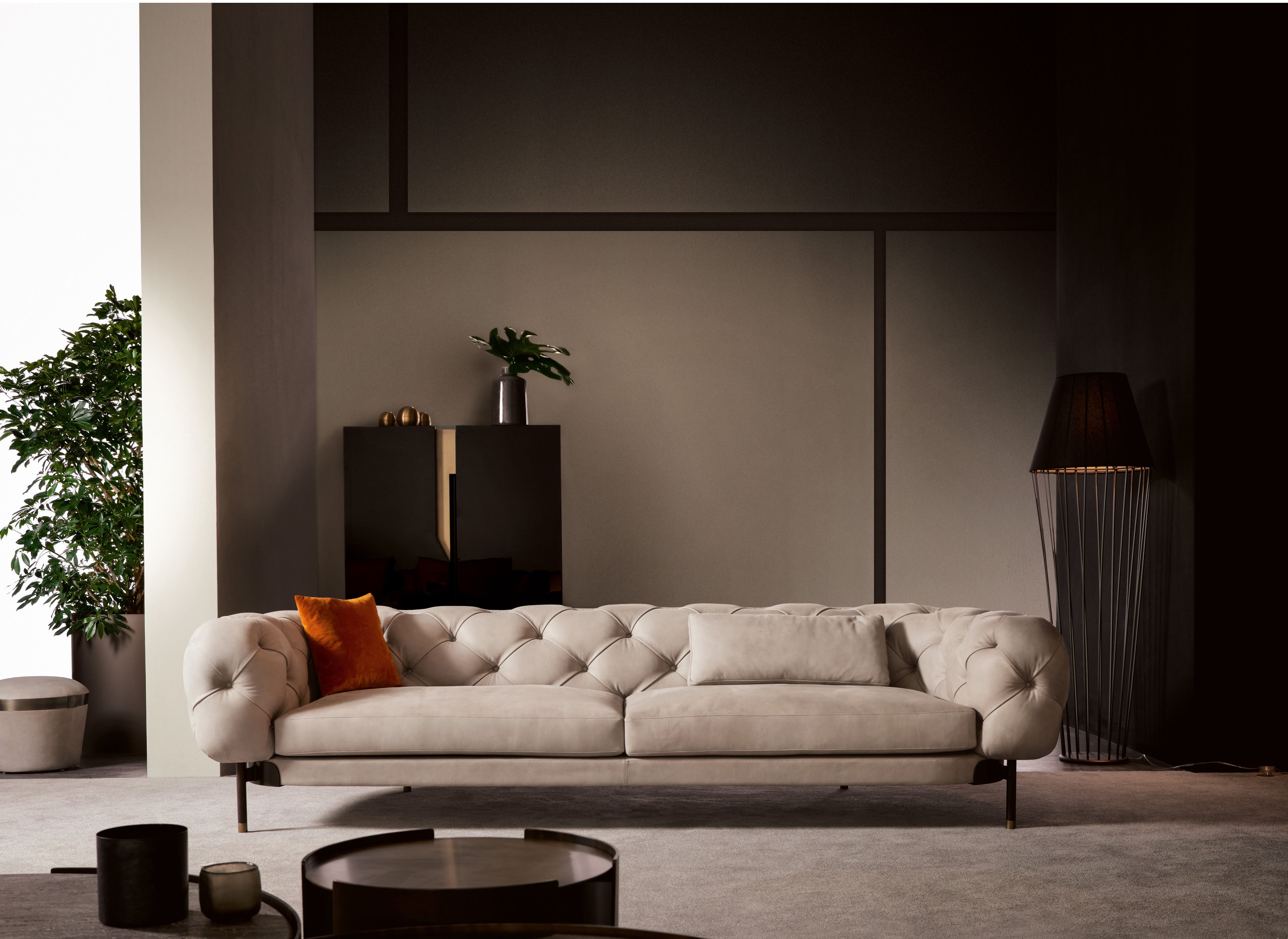 Кожаный диван capitonné Cantori Atenae ARCH-00057580 - Вид №6