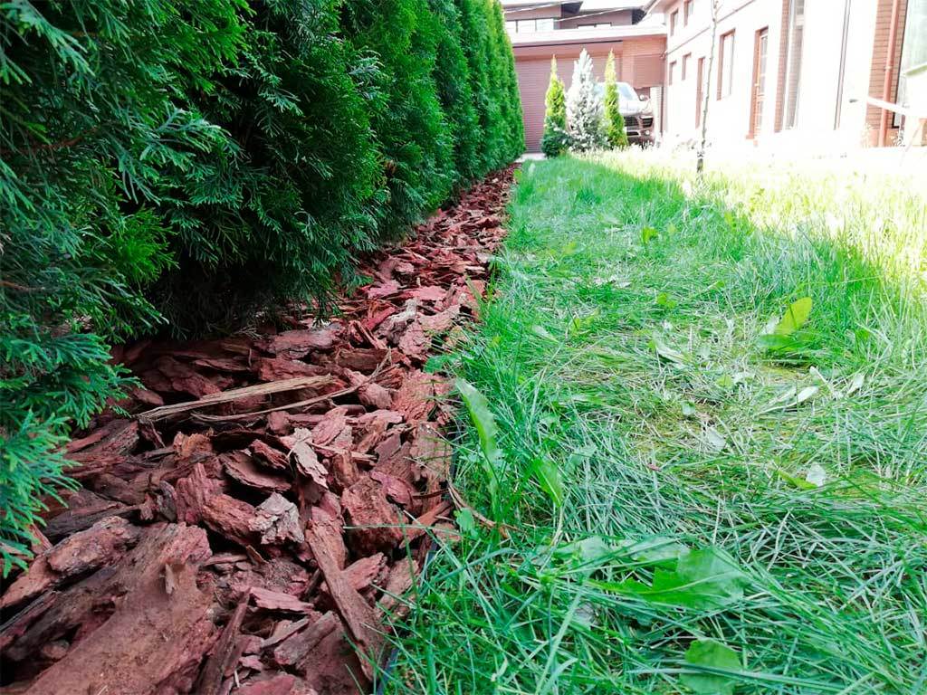 Пластиковый бордюр 45 мм, длина 1 м ГеоПластБорд GPBST-45 - Вид №8