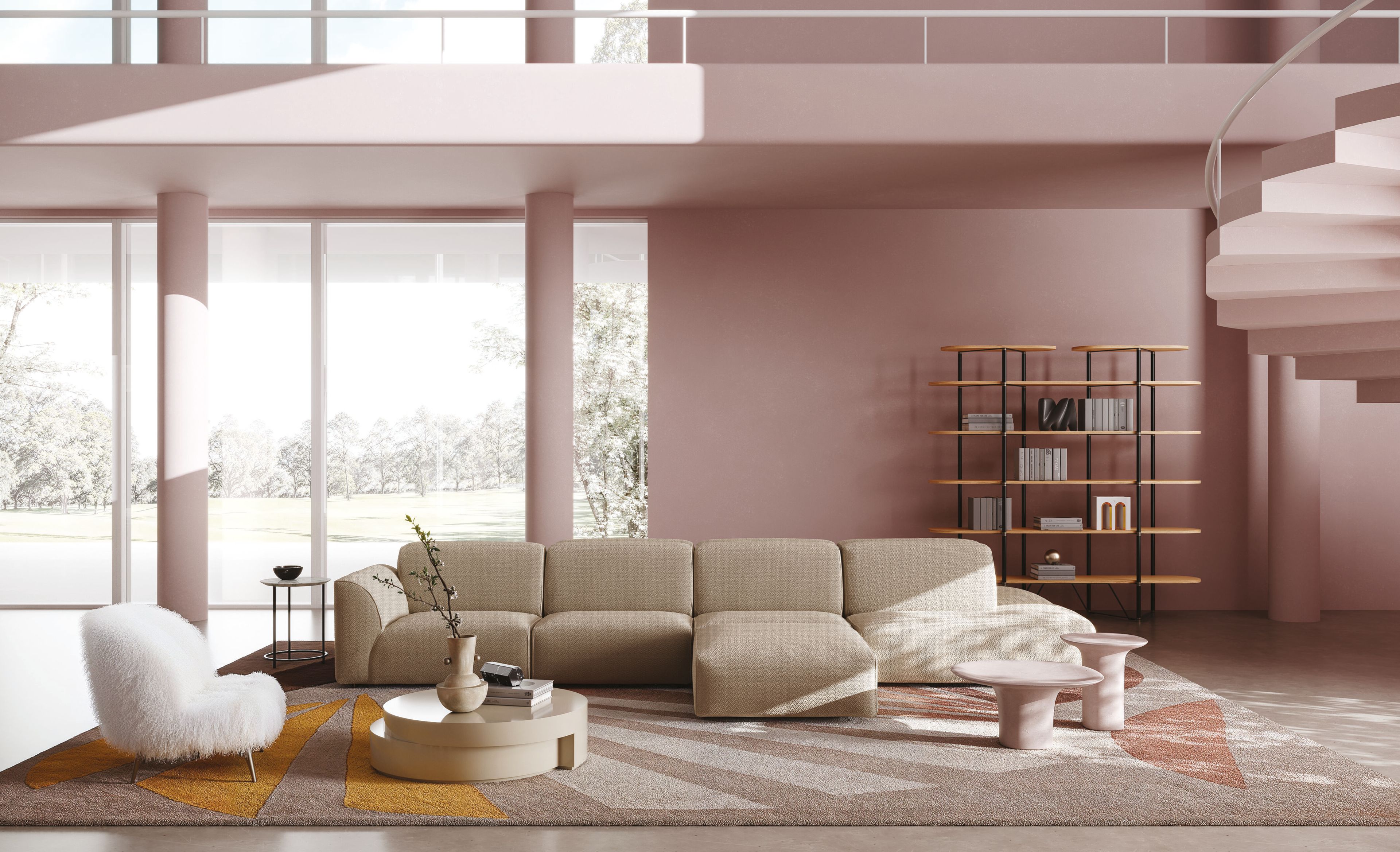 Круглый бетонный журнальный столик Casamilano CALLAS ARCH-00055906 - Вид №6