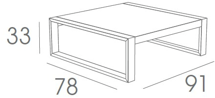 FueraDentro Подставка для ног / садовый пуф из batyline® Cima lounge sun-id-1502802 - Вид №3