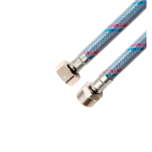 Гибкая подводка для воды Vaxt 1/2" гайка-штуцер 120 см