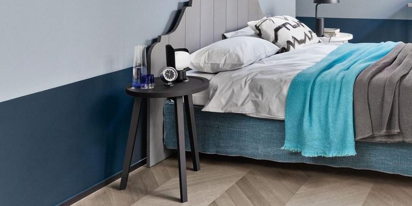 Gervasoni Высокий круглый деревянный журнальный столик Gray sun-id-1479141 - Вид №3