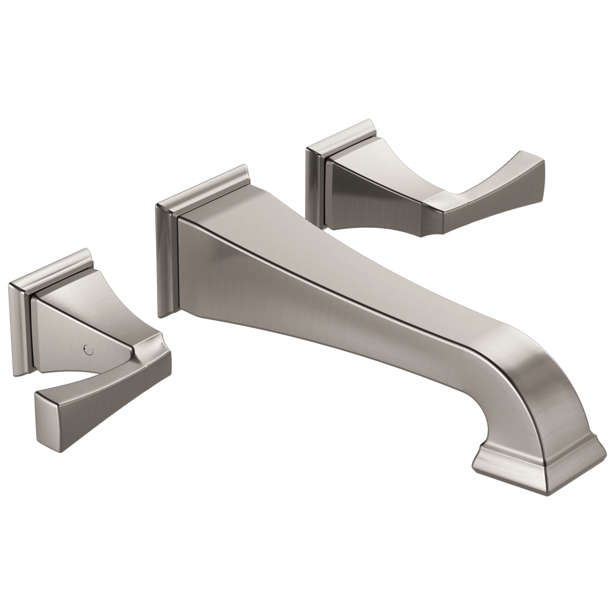 T3551LF-SSWL Накладка для смесителя для ванной комнаты с двумя ручками Delta Faucet Dryden Нержавеющая сталь 