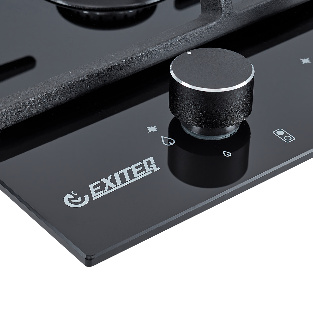 9283391 Газовая варочная поверхность EXITEQ EXH-210 black STDN-0001571 - Вид №5
