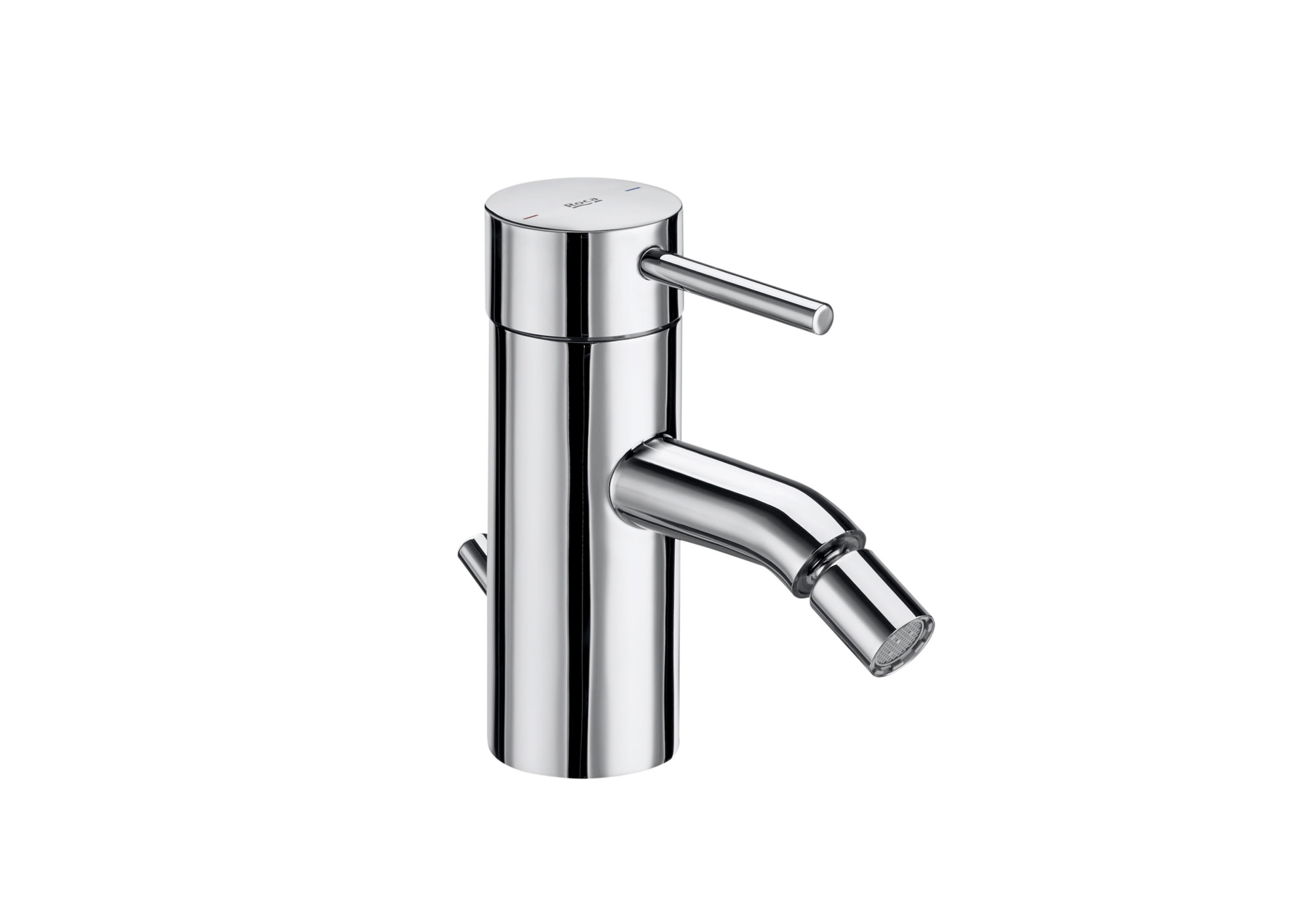 A5A6011C00 Однорычажный смеситель для биде с донным клапаном ROCA Lanta 