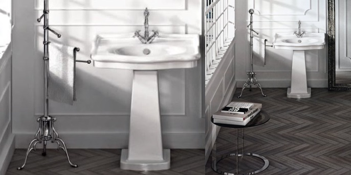 WINLAVB Подвесная раковина настенная овальная Ceramica Cielo  белая  - Вид №3