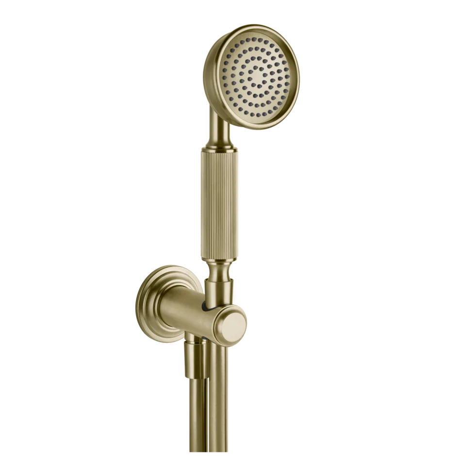 Душевой набор 65123 727 Gessi Venti20 ЛАТУНЬ МАТОВАЯ PVD 65123727