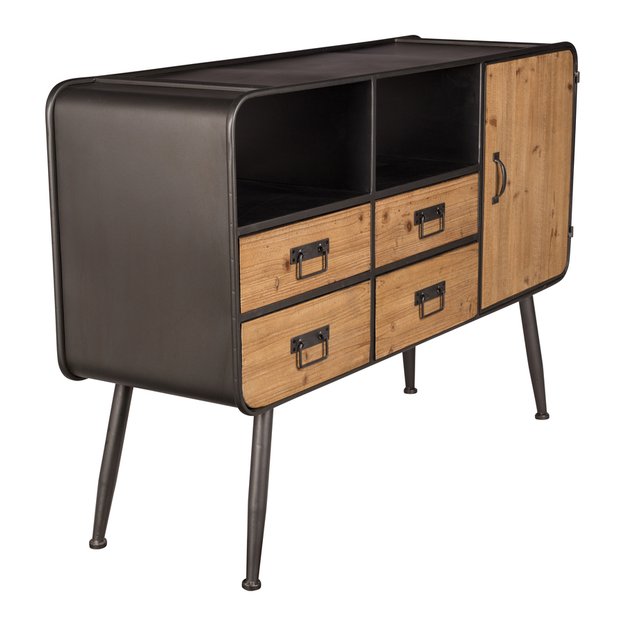 Тумба Gin высокая Dutchbone 4300010 - Вид №2