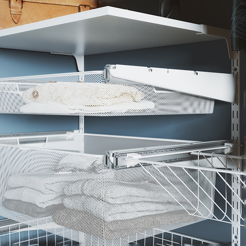 Полка ЛДСП , 585x406x16 мм, белый LJPS0508 Public Steel Россия  - Вид №2