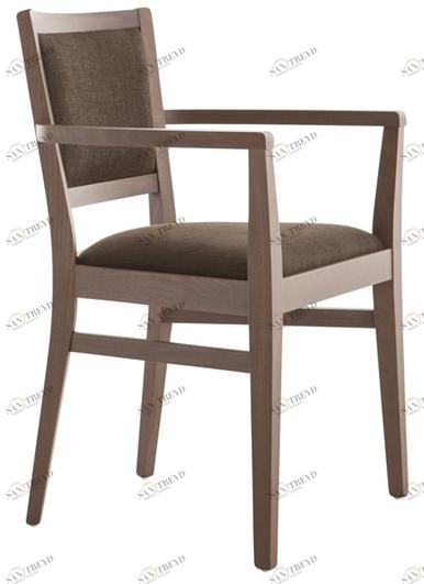 Palma Стул из бука с подлокотниками Moma 472gp.i1