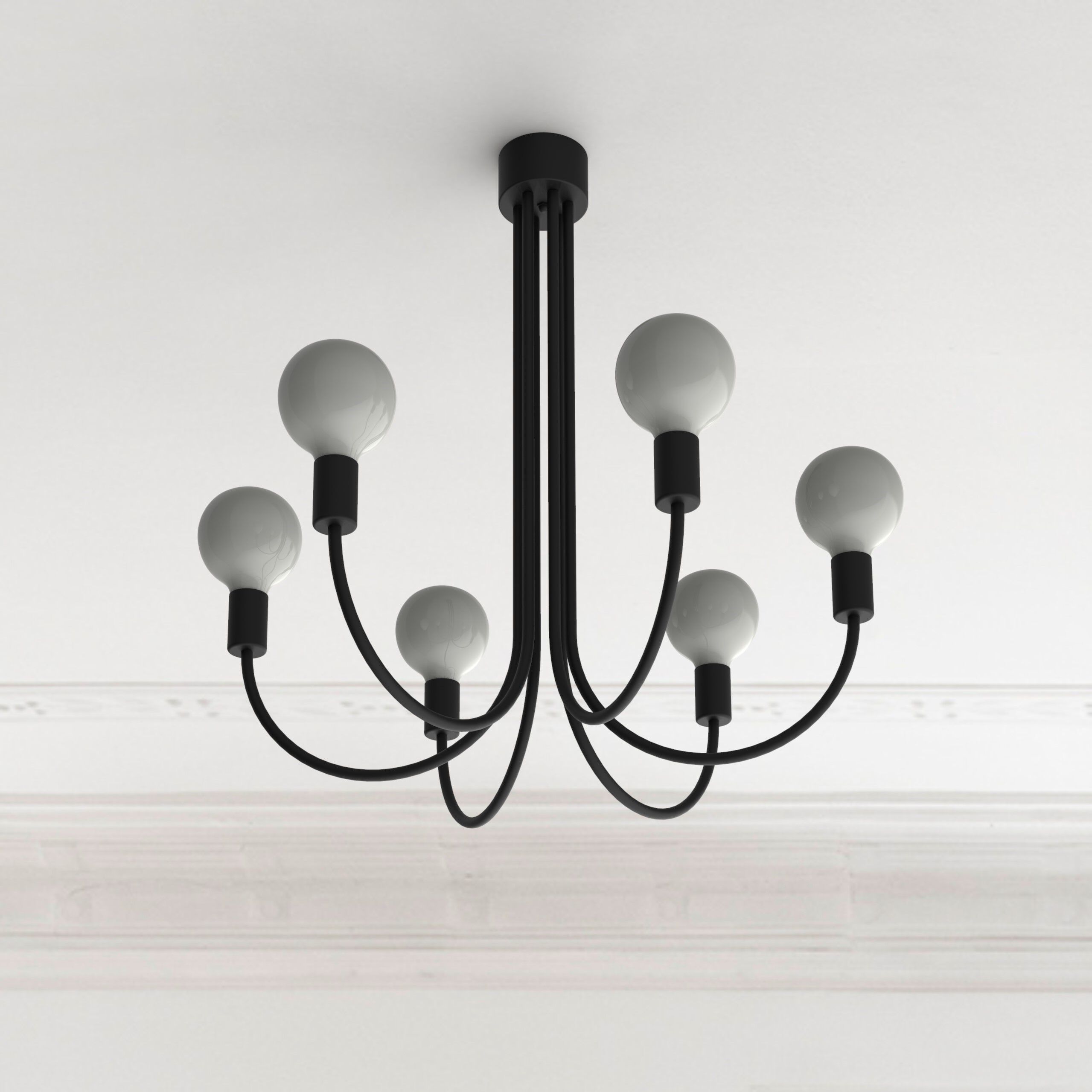 Светодиодный потолочный светильник с фиксированной рукояткой WayPoint люстра ARCH-00005172 - Вид №6