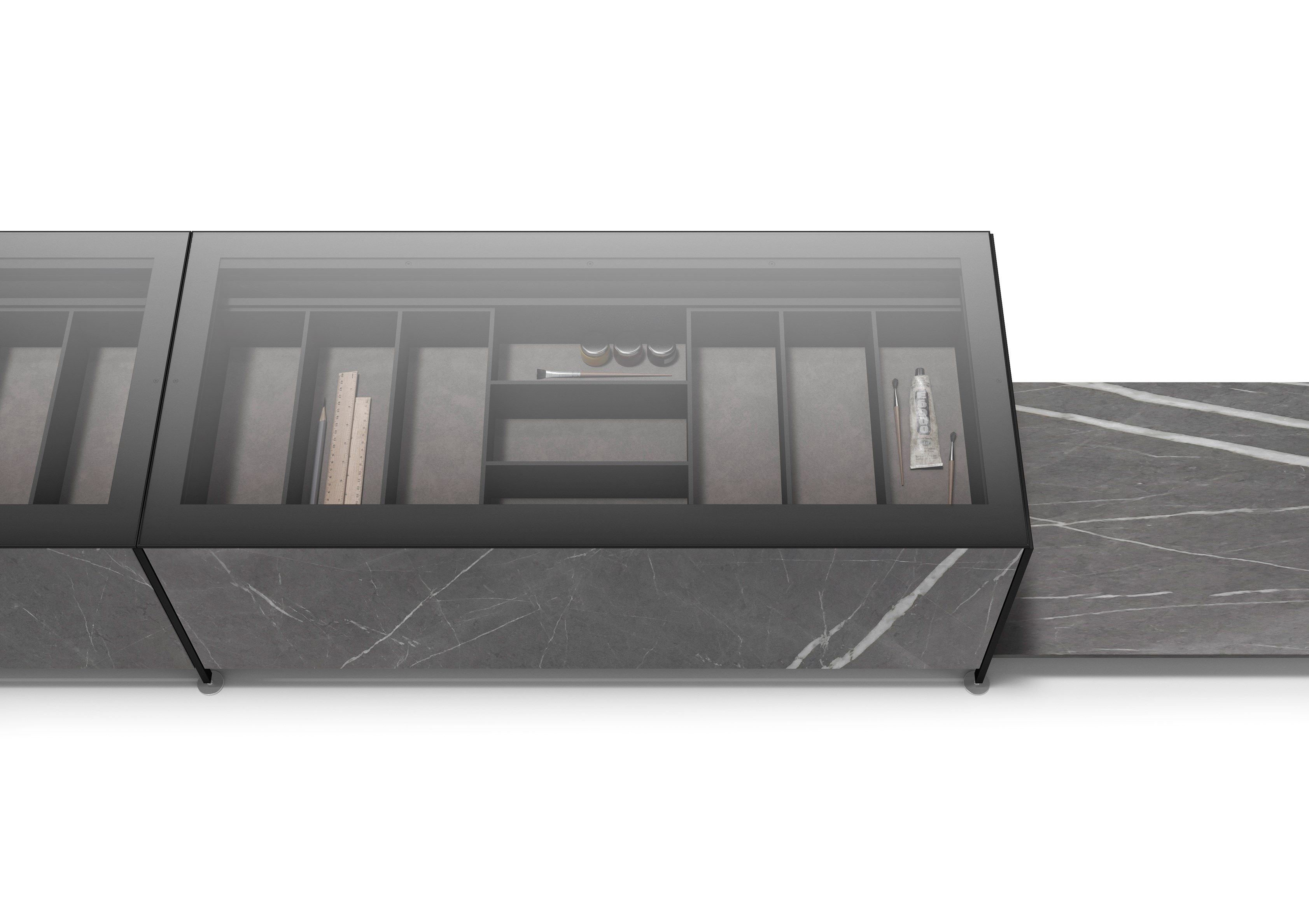 Телевизор / мраморный шкаф DE PADOVA R. I. G ARCH-00002560