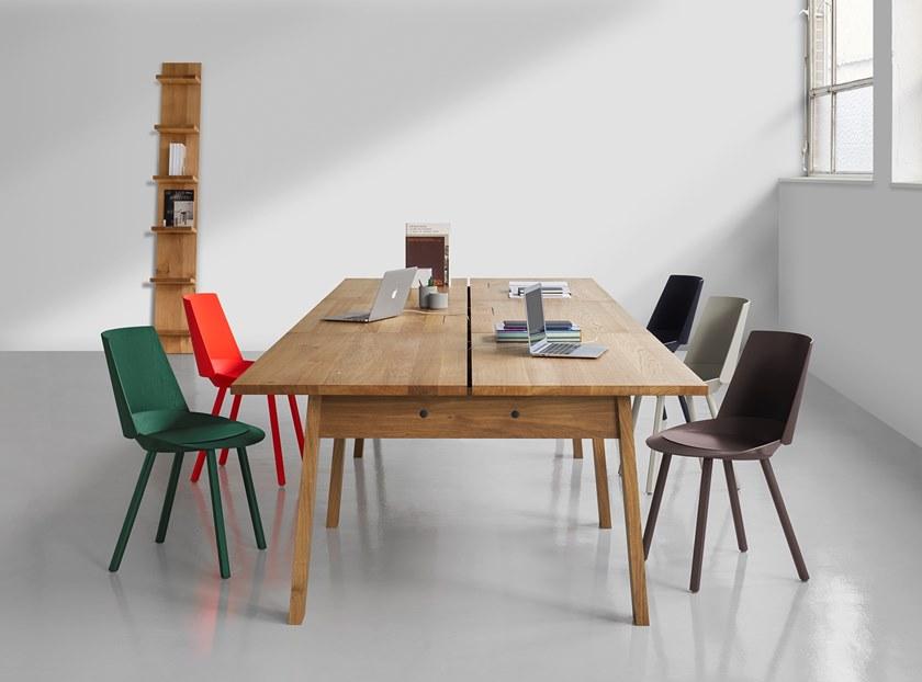 e15 Прямоугольный рабочий стол из массива дерева Basis sun-id-1463471 - Вид №1