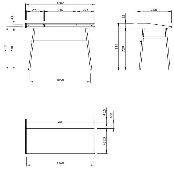 TemaHome Письменный стол Ply sun-id-1393394 - Вид №7