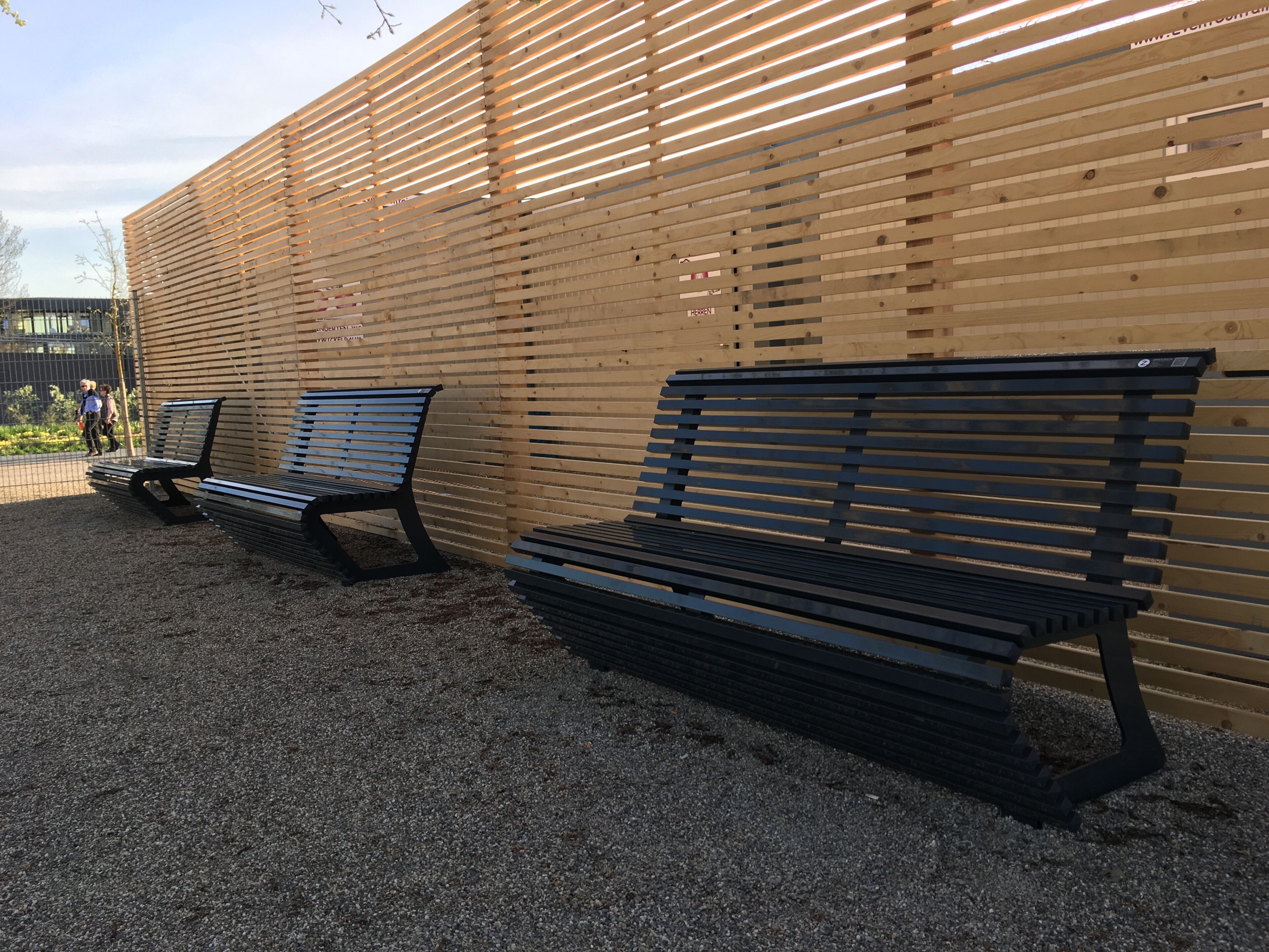 Алюминиевая скамья со спинкой CITYSì Elodie ARCH-00122065 - Вид №11