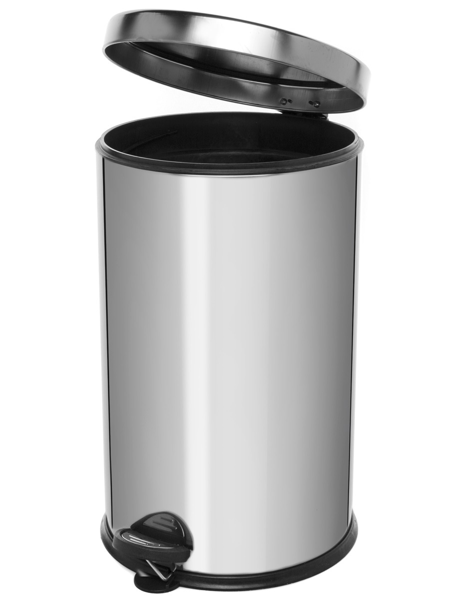 Вёдра с педалью и крышкой Cassiopea 16L Chrome NAVAKO 11506 - Вид №1