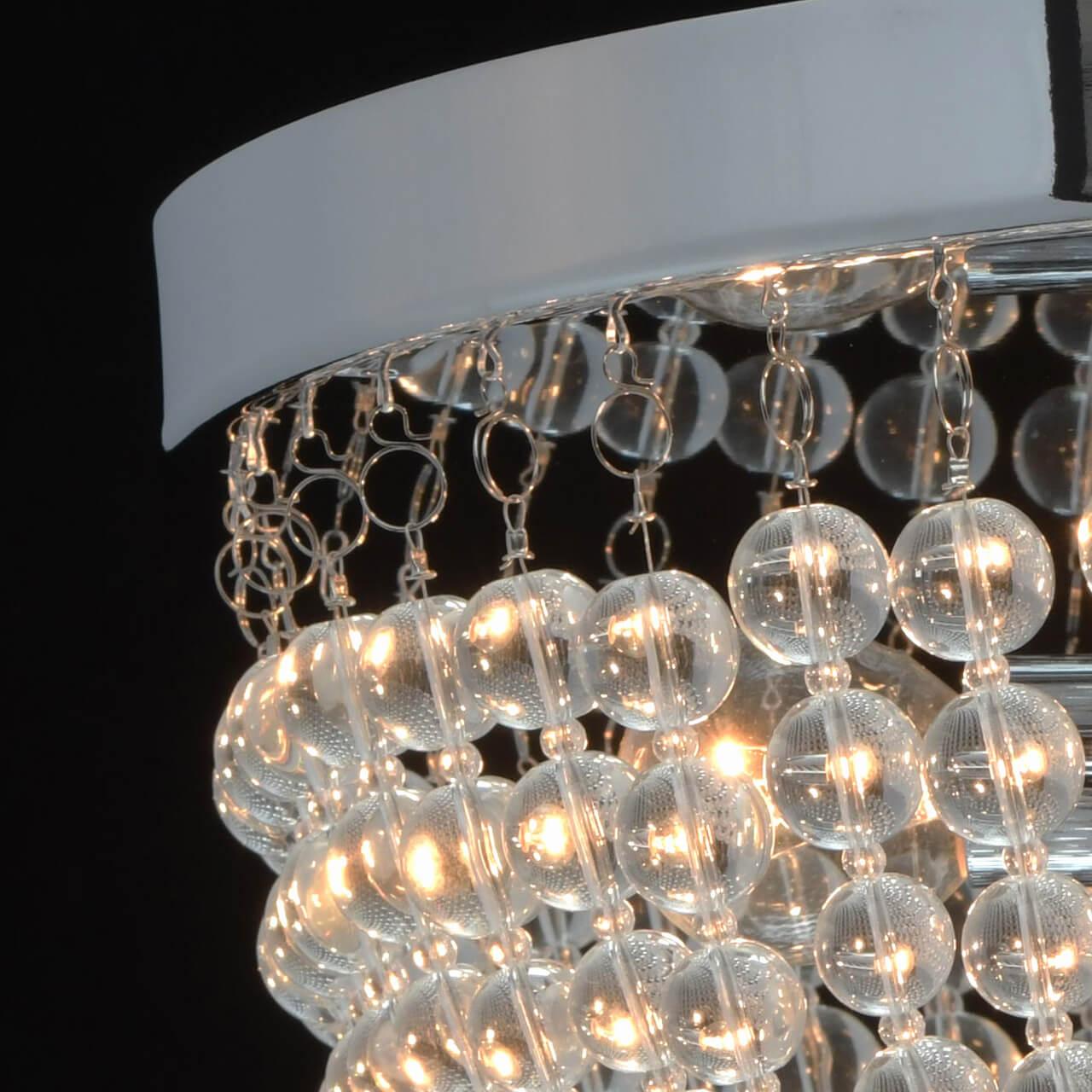Потолочный светильник MW-Light Бриз 464018405 MW-LIGHT ДИЗАЙНЕРСКИЕ, БРИЗ 201801 Прозрачный;хром  - Вид №2