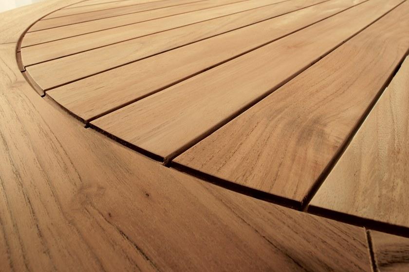 Atmosphera Круглый садовый стол из тика Desert De.tt. - Вид №3