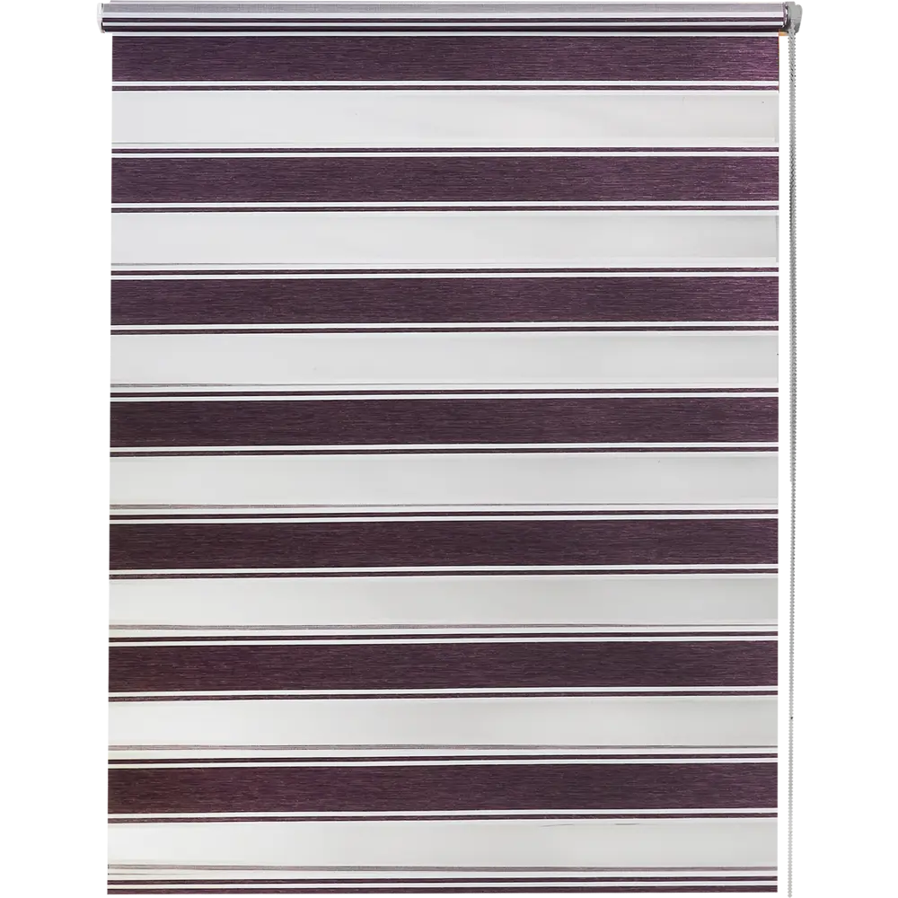 Штора рулонная день-ночь Дэли 60x160 см сиреневая 84421807 STLM-2015999 MIAMOZA