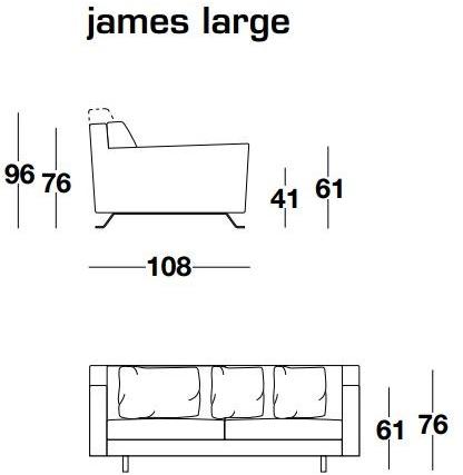 Frigerio Salotti Модульный диван с тканевой обивкой James sun-id-1407111 - Вид №4