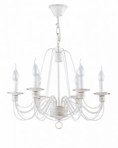Люстра подвесная белая Velia FR2046-PL-06-WG FREYA CLASSIC 00-3956402 Белый