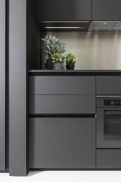 Floritelli Cucine Скрытая кухня из fenix-ntm® Ghost system sun-id-1375123 - Вид №8