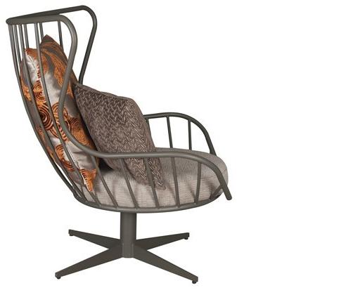 Hamilton Conte Paris Кресло железное с 4-мя спицами sun-id-1501281 - Вид №2