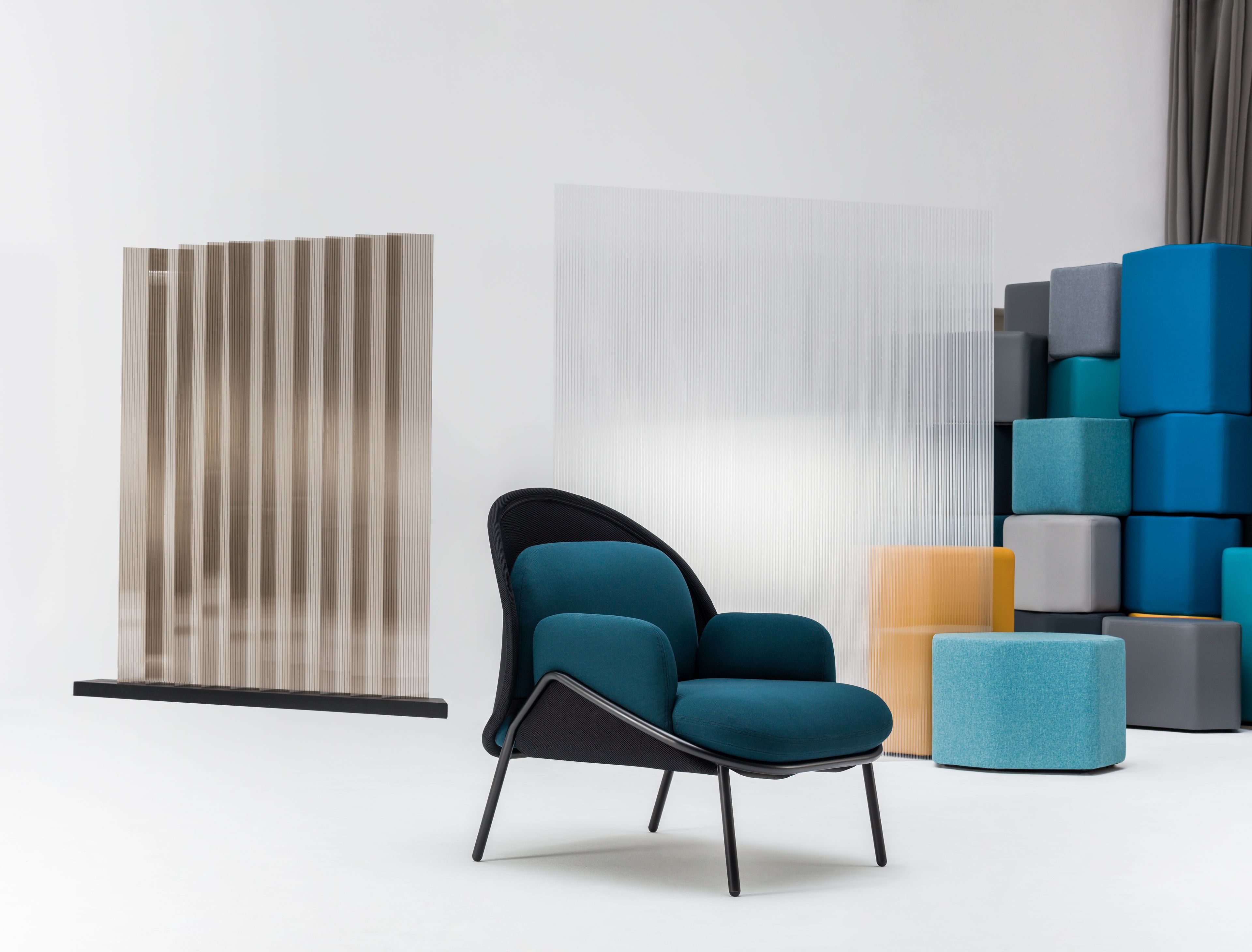 Тканевое кресло с подлокотниками MDD сетка ARCH-00110561 - Вид №2