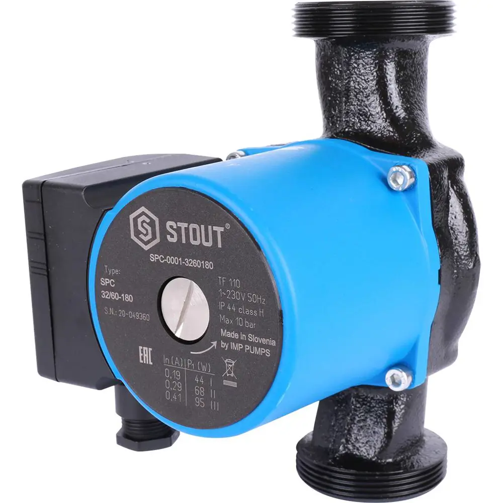 Насос циркуляционный Stout 32-60 180 мм 84871431 STLM-2122484 
