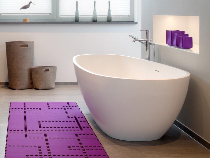 HEY-SIGN Однотонный войлочный коврик Stamp sun-id-1420721 - Вид №4