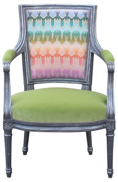 Roche Bobois Кресло с обивкой из ткани с подлокотниками sun-id-1439891 - Вид №1