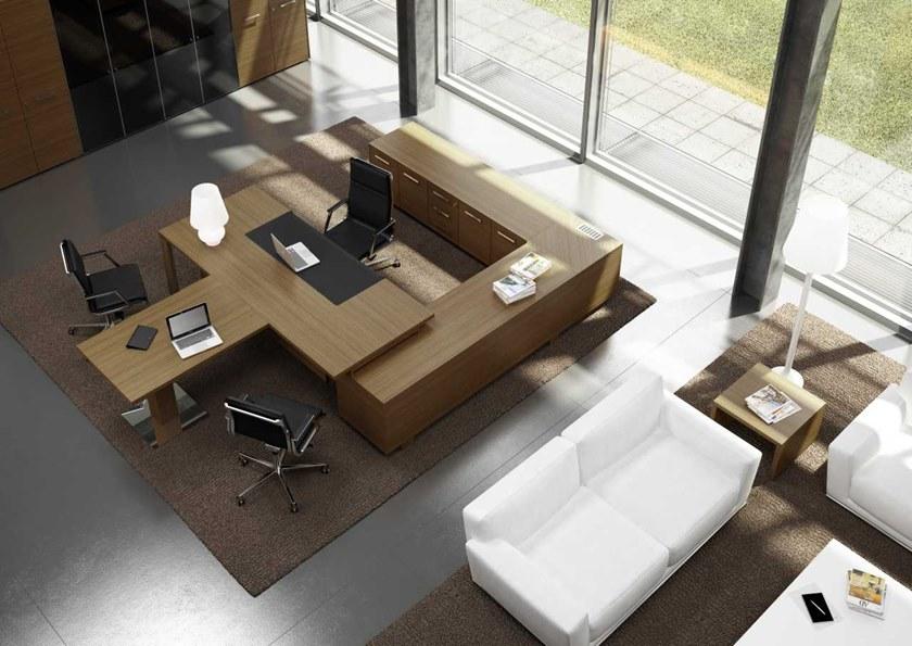 Bralco Квадратный журнальный столик из ореха Arche sun-id-1422081 - Вид №1