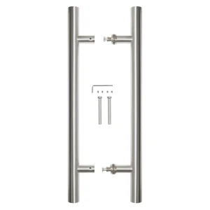 Дверная ручка-скоба Fuaro PULL.PH25/300.22 INOX 201 в стиле никель 89416627