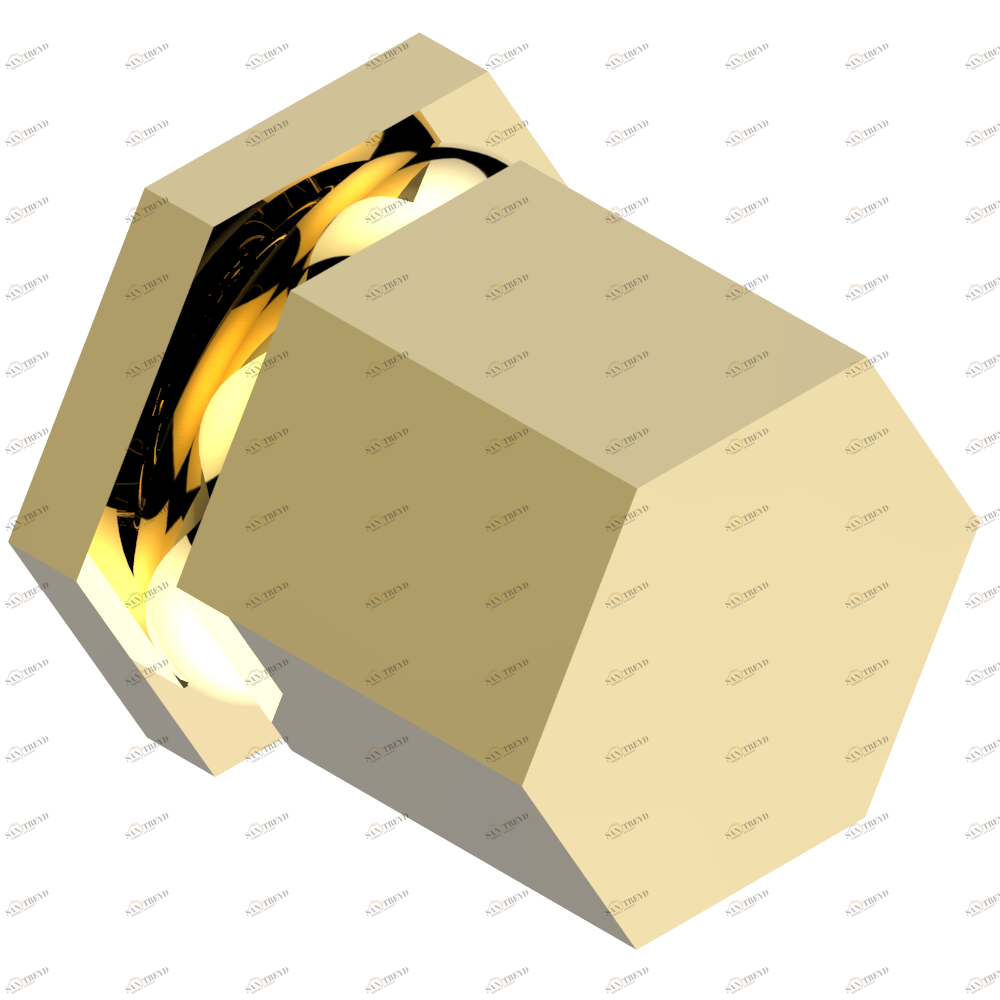 J17-30B Маховик для встраиваемого в стену вентиля Thg-paris Beverley Покрытие PVD золотистый цвет J17 30B CAT.F