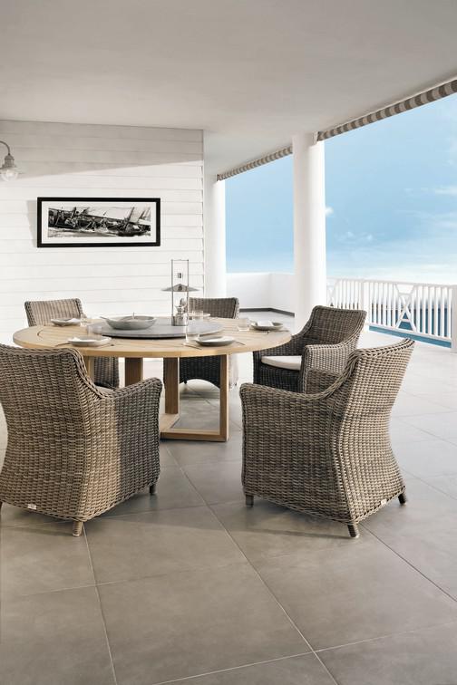 Шнур для кресла с высокой спинкой 8мм старый серый 84 Manutti San Diego MNST888 - Вид №2