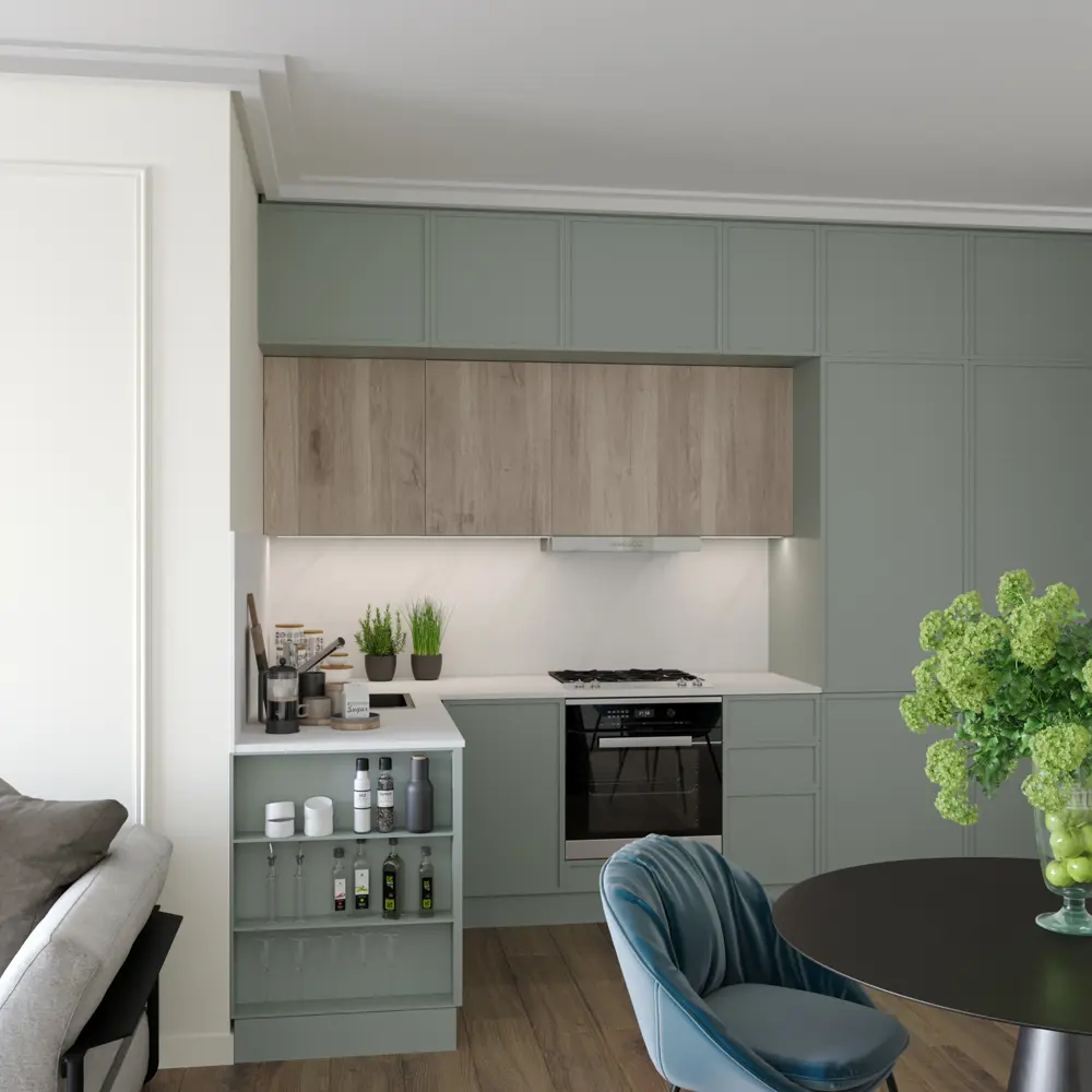 Столешница Неопалитано 240x60x2 см искусственный камень 83729639 STLM-2072570 Santreyd - Вид №5