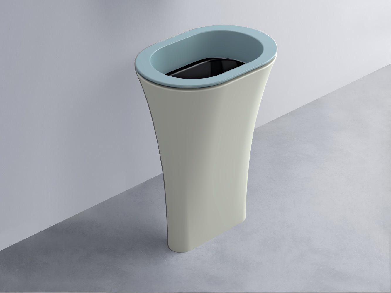 AMLA65-PL+AMPILO-N+AMCOLO-PM Раковина Amedeo Ovale отдельностоящая cielo Enjoy + Amedeo Ceramica Cielo