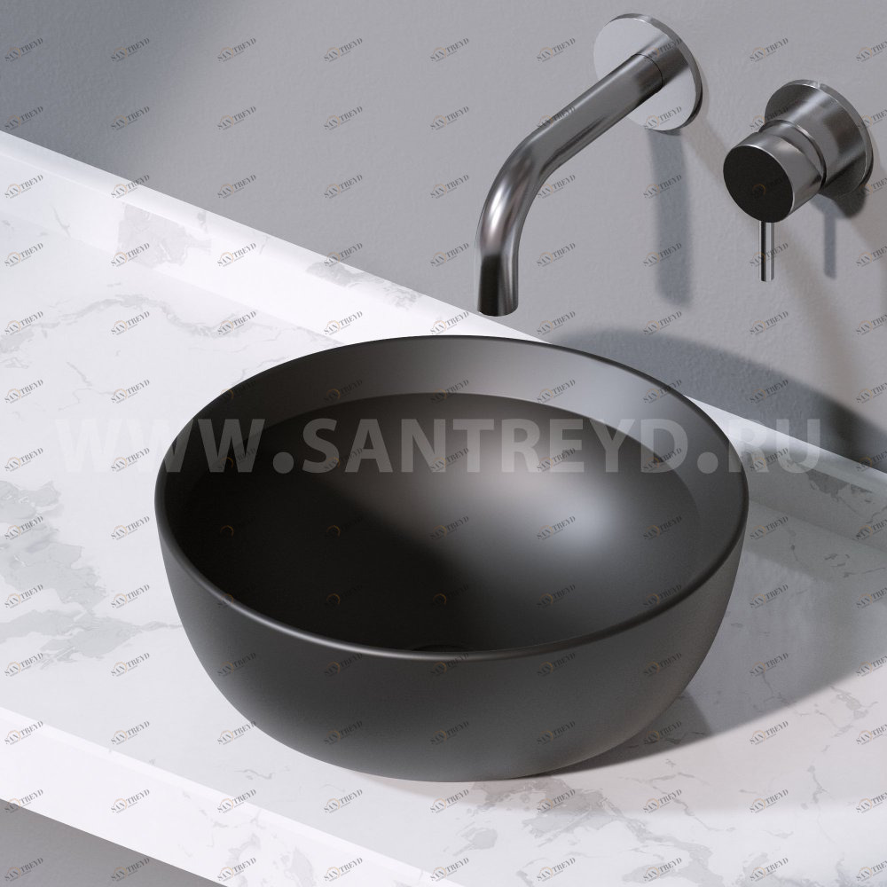 L450105 Накладная раковина на столешницу  круглая A. e T. Italia SPOT AeT ITALIA