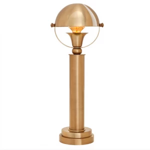 Настольная лампа Bancorp от Eichholtz латунь 107331 EICHHOLTZ ФОНАРЬ 061882 Золото