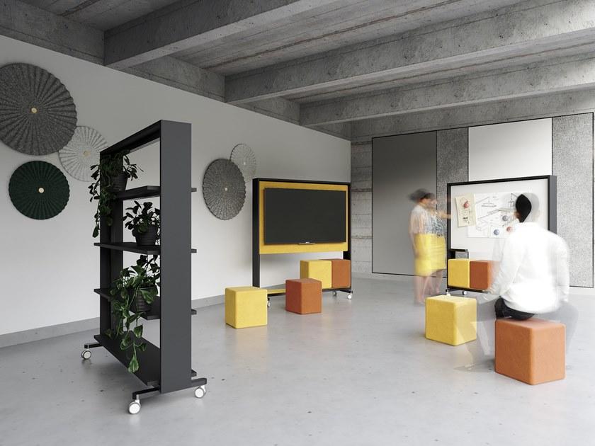 Grado Design Тумба под телевизор из мдф на колесиках Walker Wal-sc-02 - Вид №1