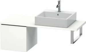 LC582101818 Шкафчик для компактной консоли L-Cube #LC5821 420 x 477 мм Белый матовый, декор