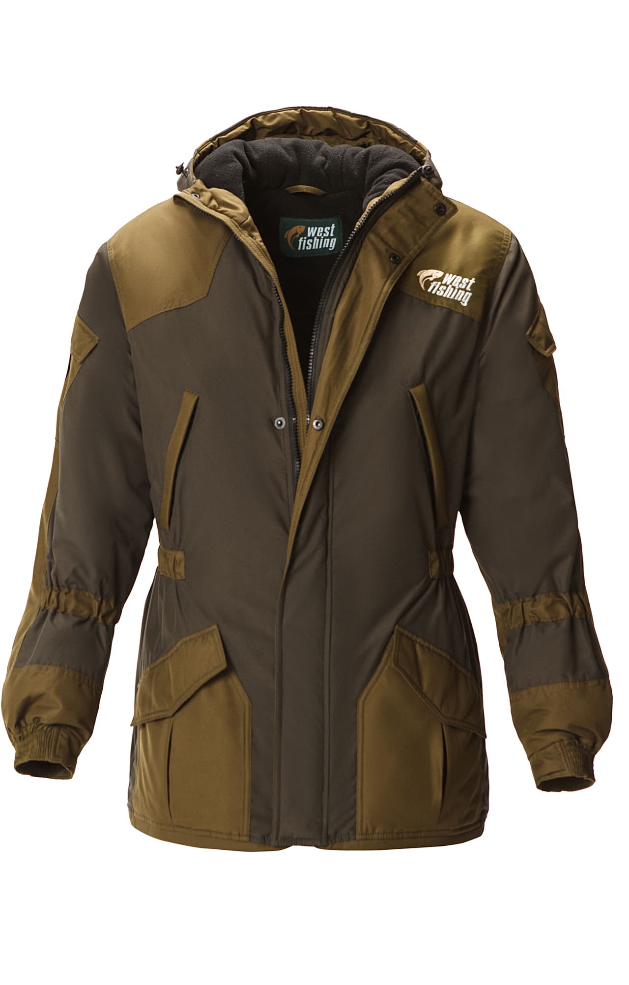 63935 Костюм  зимний хаки West Fishing  Зимняя спецодежда Santreyd  - Вид №3