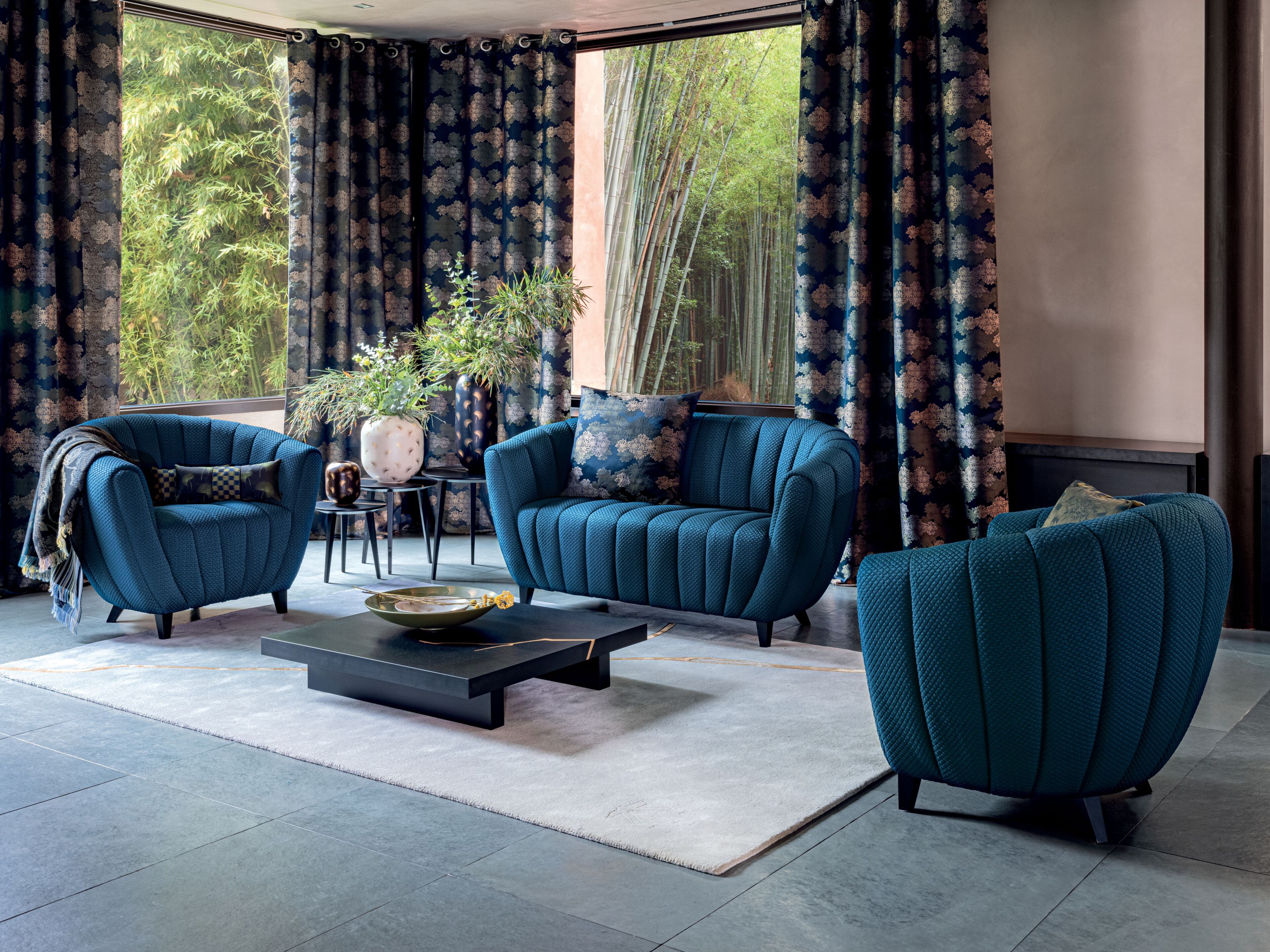 Керамическая ваза K-3 Shogun Blue ARCH-00040030 - Вид №3