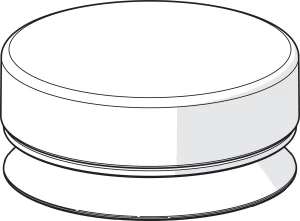 Oras 272000 Смарт-кнопка, 3 V 272000 Optima Хром