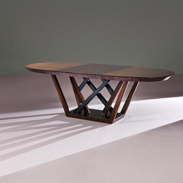 Rozzoni Обеденный стол из розового дерева Ariel Ar-221 maestrale - Вид №1