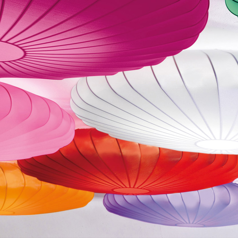 Светильник настенно-потолочный голубой PL Muse 80 Light blue PLMUSE80AZXXE27 AXO LIGHT  00-3882672 Голубой  - Вид №2